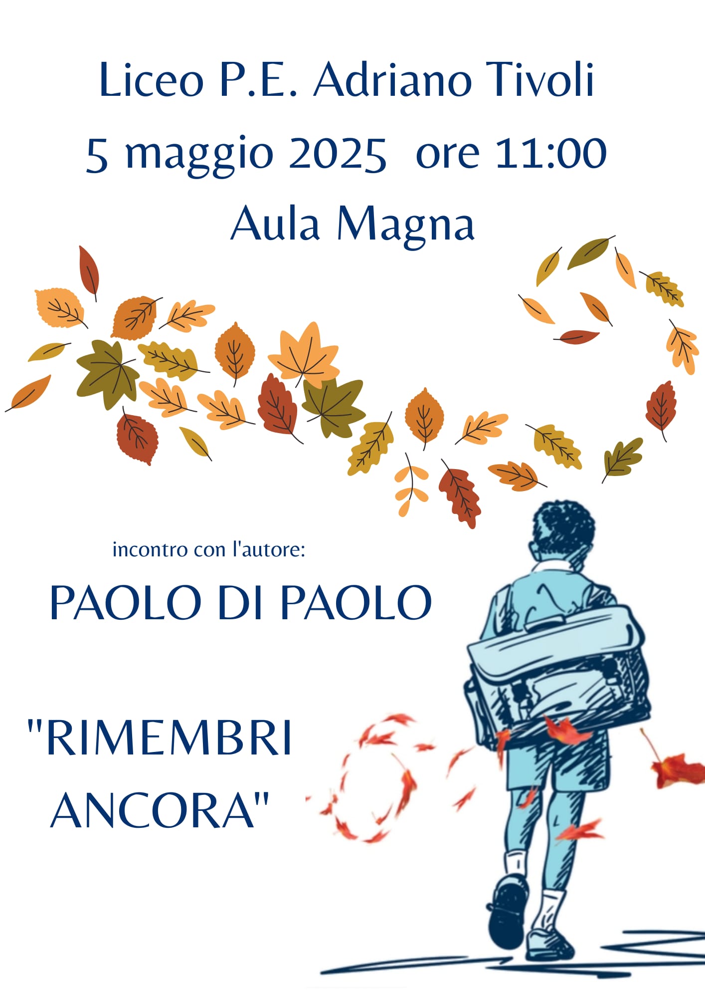 Locandina Paolo Di Paolo 5 5 25